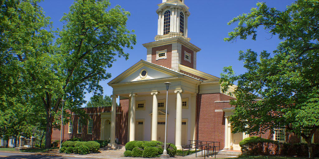Chapel building for Development page of website