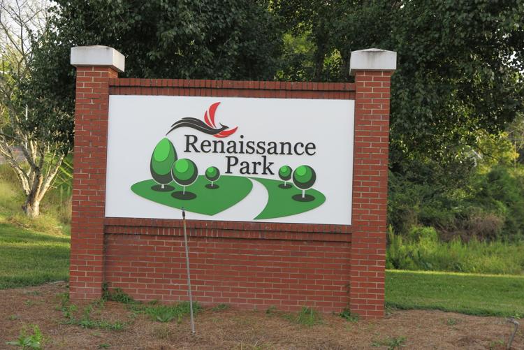 Sign for Renaissance Park